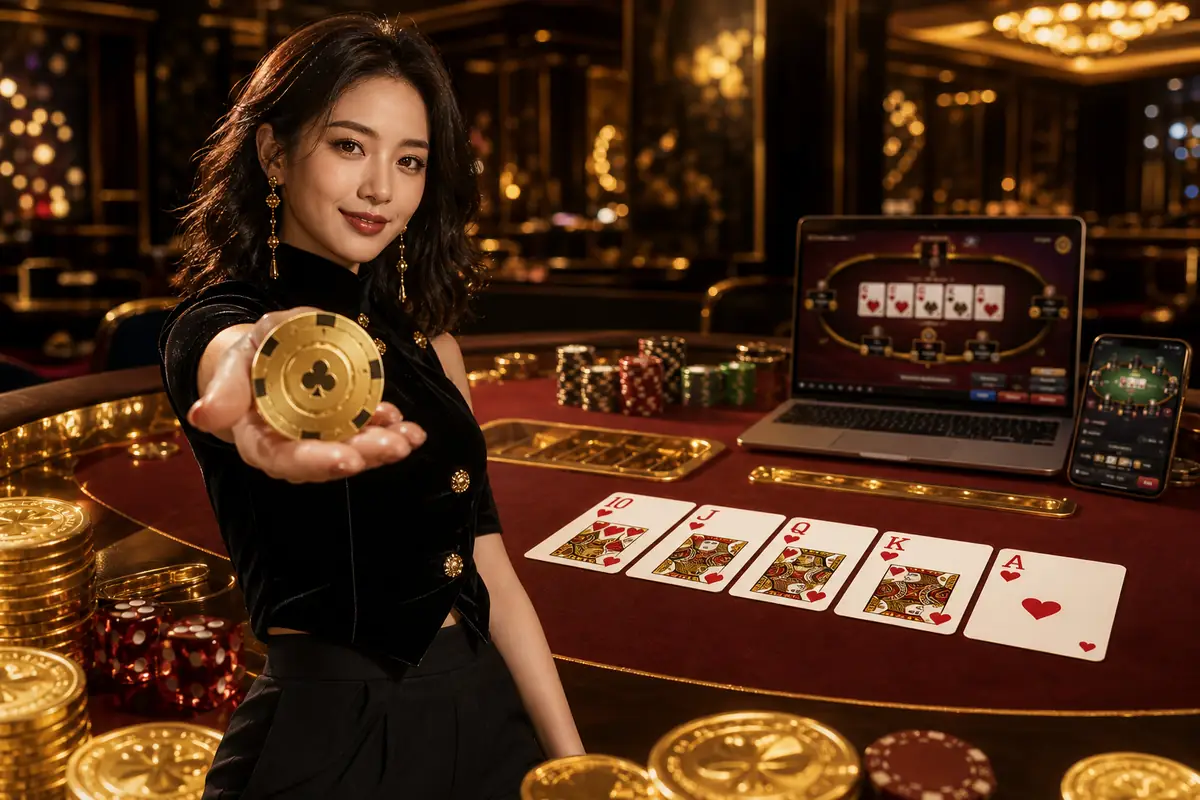 ipayung Casino meja permainan live baccarat
